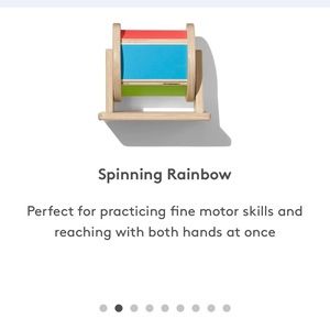 Lovevery spinning rainbow